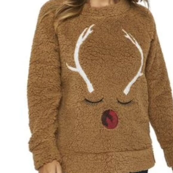 Embellished Sherpa Top with tag. - Picture 4 of 6